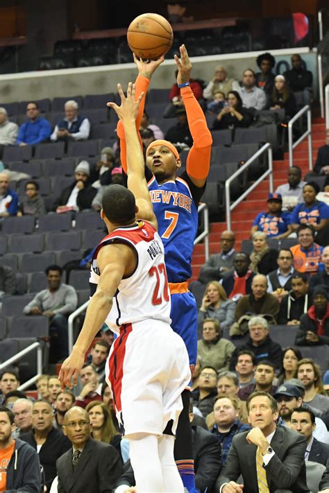 New York Knicks: Carmelo Anthony Toying With Trade Idea to 76ers, Wizards (Report)