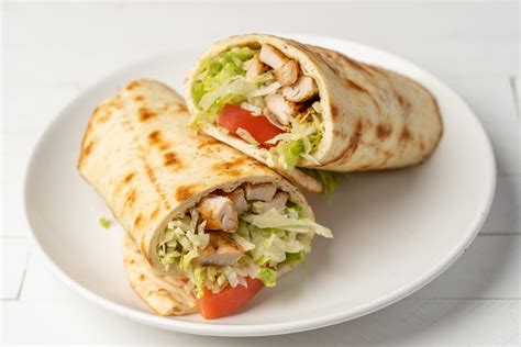 Grilled Chicken Wrap - Menu - Pappys