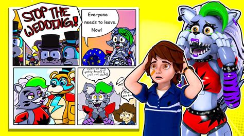 Roxanne Wolf and Gregory REACT To YOUR FAN COMICS - YouTube