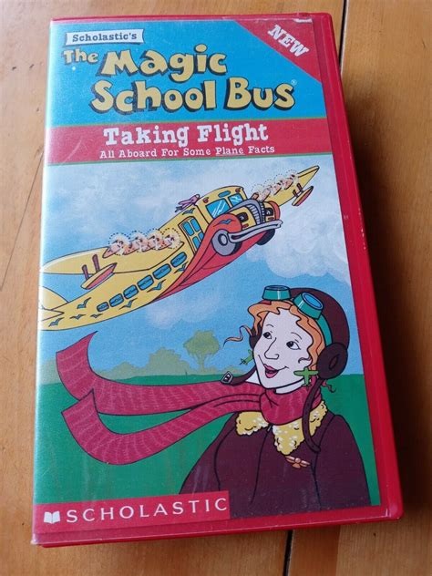 The Magic School Bus - Taking Flight VHS Tape 1997 educational - VHS Tapes