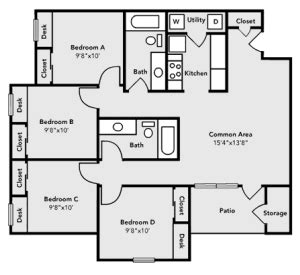 University Village Pricing and Floor Plans - University Housing | The ...