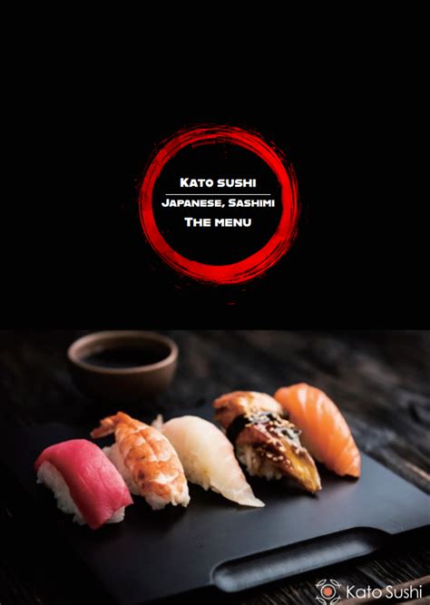 Menu – Kato Sushi