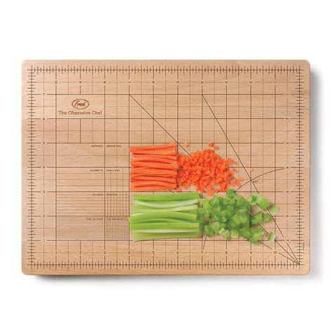 Obsessive Chef Cutting Board | Ruler, Grid, Wood Cutting Board ...