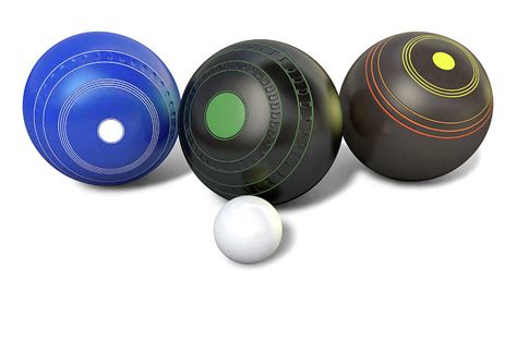 Lawn Bowls And Jack Digital Art by Allan Swart | Pixels