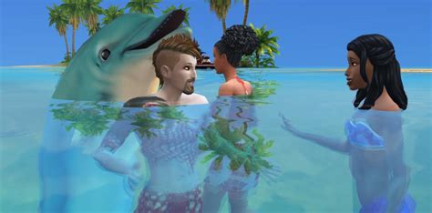 How To Become A Mermaid In Sims 4 Island Living