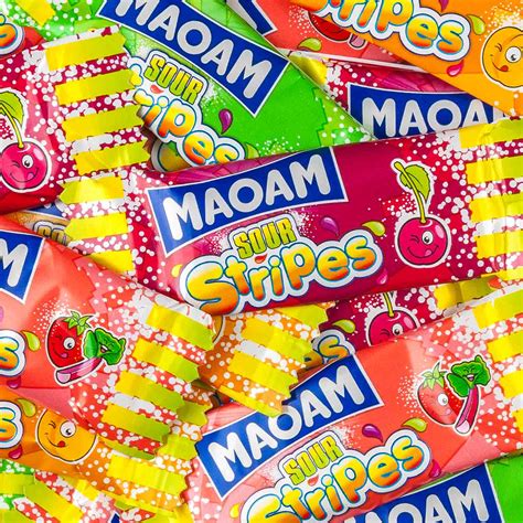 Maoam Stripes Sour 175g | Online kaufen im World of Sweets Shop