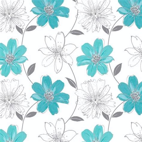 Turquoise and White Wallpaper - WallpaperSafari