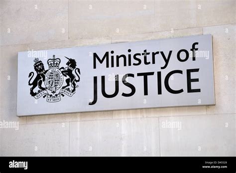 London, England, UK. Ministry of Justice in Petit France Stock Photo ...