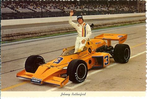 johnny-rutherford-1974-mclaren-m16c-1 | Racing, Indy cars, Indy car racing