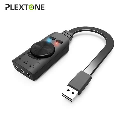 Plextone GS3 Virtual 7.1-Channel USB Sound Card Driver Price in ...