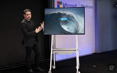 Microsoft unveils an 85-inch Surface Hub 2S collaborative display ...