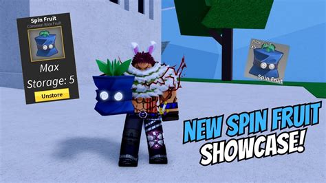 Spin Fruit Rework Showcase! Blox Fruits UPDATE 20 - YouTube