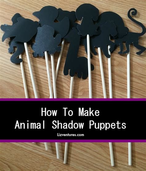 How To Make Animal Shadow Puppets | Printable Patterns