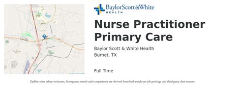 Baylor Scott & White Health Nurse Practitioner Job Burnet