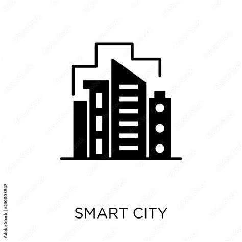 Smart city icon. Smart city symbol design from Smarthome collection ...