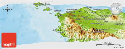 Aceh Indonesia Map