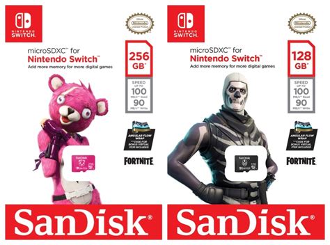 Fortnite getting officially licensed microSDXC cards for Switch