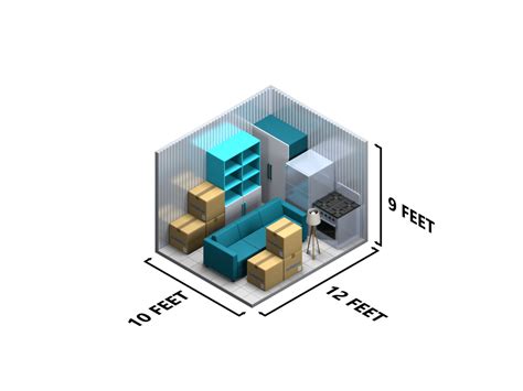 What fits in a 10x12 storage unit? | Self Stor Storage