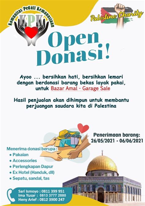 KPK Gelar Open Donasi Palestina Charity di Bali - MUI BALI