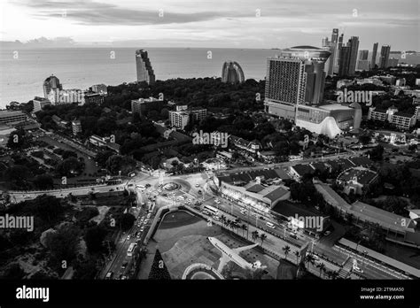 Pattaya viewpoint Black and White Stock Photos & Images - Alamy