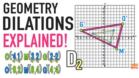 Worksheet On Dilation In Geometry