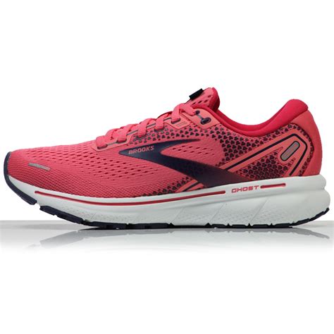 Brooks Ghost 14 Women's Running Shoe - Coral/Barberry/Astra Laura | The Running Outlet