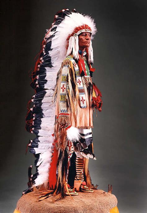 Sioux Chief Portrait by artist-historian George Stuart. Visit Our Site ...