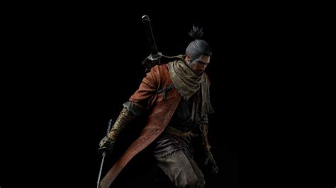 Wolf in Sekiro Shadows Die Twice 4K Wallpaper