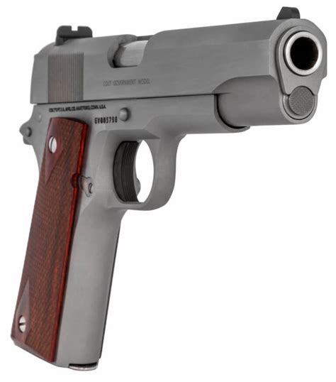 Colt Mfg O1911CSS 1911 Government 45 ACP 7+1 5″ Stainless National ...