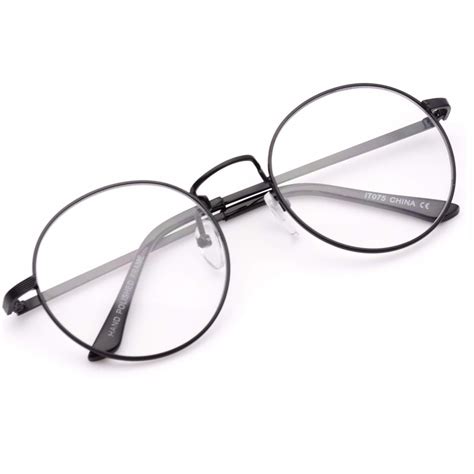 These circular glasses are reminiscent of Harry Potter, the Blaine glasses' classic round lens ...