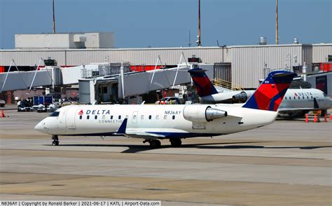 Aircraft N836AY (2005 Bombardier CRJ-200ER (CL-600-2B19) C/N 8036) Photo by Ronald Barker (Photo ...