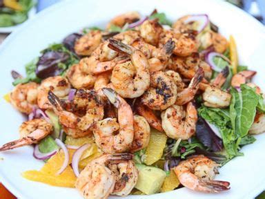 Seared Shrimp Salad Recipe | Emeril Lagasse | Recipe - ABC News