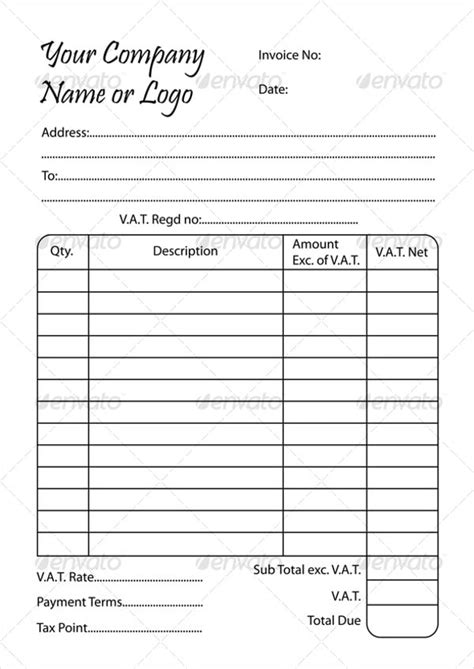 Free 21+ Invoice Book Templates - Free Word, PDF Documents Download ...