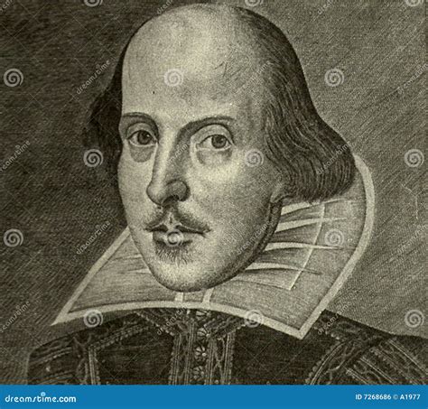 William Shakespeare Portrait Editorial Photo - Image of poet, edition ...