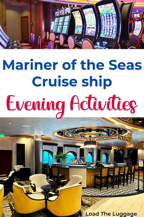 Mariner of the Seas Evening Activities | Royal caribbean ships, Royal ...