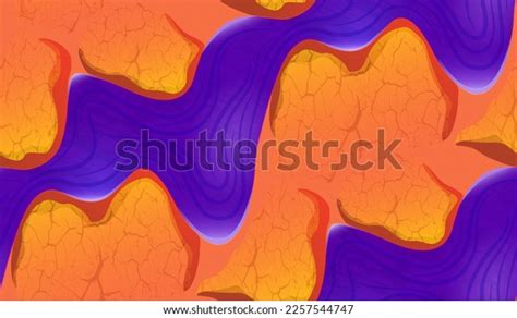 Whimsical Design Topographical Map Rivers Landmasses Stock Illustration 2257544747 | Shutterstock