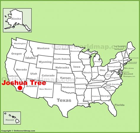 Maps - Joshua Tree National Park (U.s. National Park Service) - Joshua Tree California Map ...