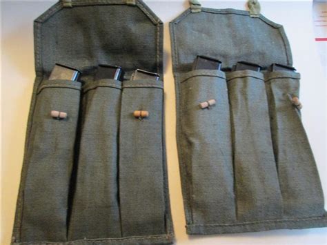 6 Pps 43 Magazines & Pouch 7.62x25 Pps43 Tokarev For Sale at GunAuction.com - 13202076