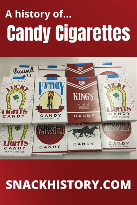 Candy Cigarettes (History, Marketing & Pictures) - Snack History