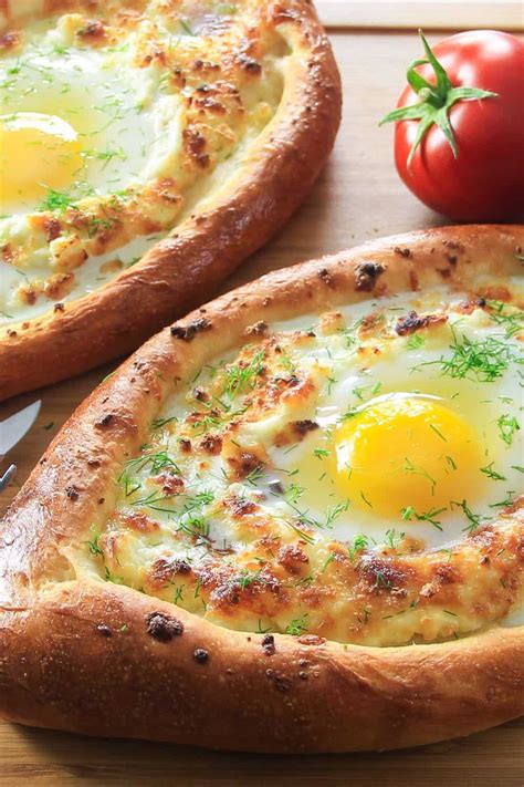 Khachapuri - Georgian Cheese Bread - Simply Home Cooked