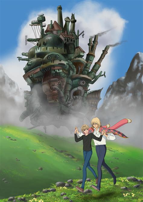 Ghibli-inspired Commission : Howl's Moving Castle by choyuki on DeviantArt