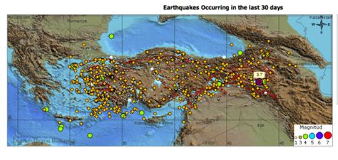 Turkey: One of the Most Active Earthquake Zones - The Art of Teaching ...