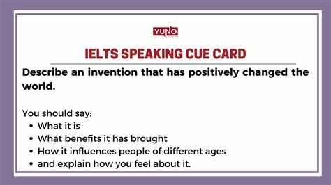 IELTS Speaking Task: Cue Card Question With Sample Answer on Positive ...