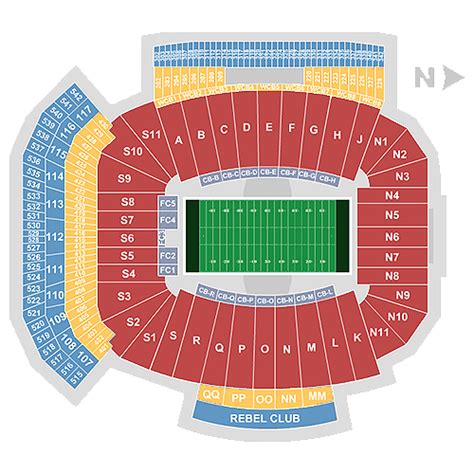 Vaught Hemingway Stadium - University, MS | Tickets, 2024 Event Schedule, Seating Chart