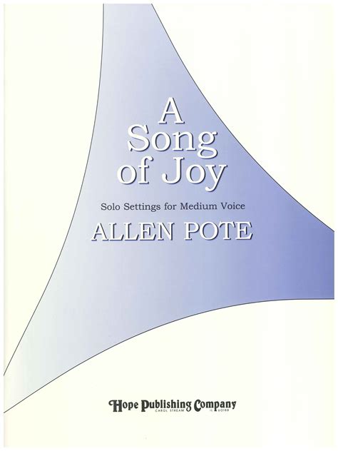 SONG OF JOY A-SOLO - Hope Publishing Company