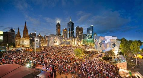 Australia Day at Federation Square #Melbourne #Holidayrentals # ...