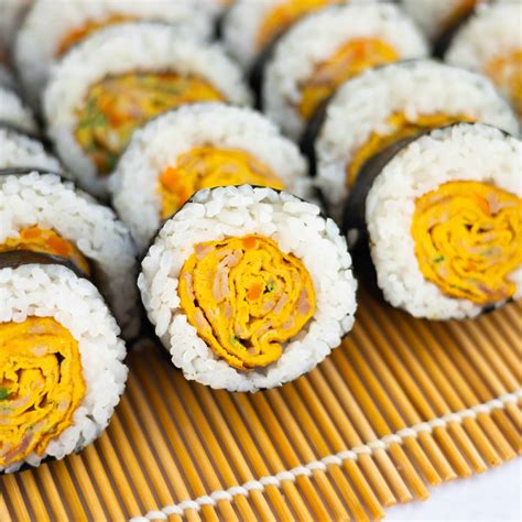 Korean Egg Roll Kimbap - Christie at Home