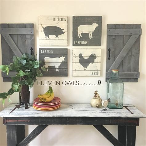 45+ Best Farmhouse Wall Decor Ideas and Designs for 2020