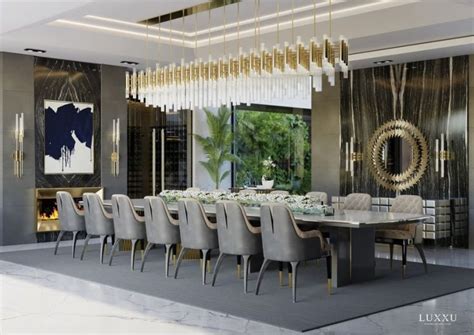 Modern Luxury Dining Room Ideas – Inspirations | Essential Home