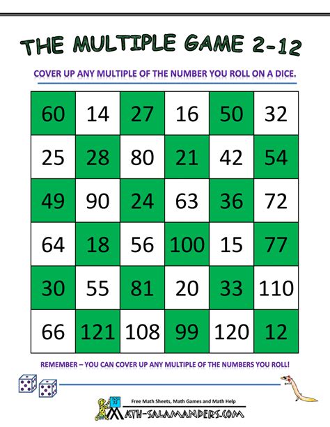 math-games-using-dice-the-multiple-game-2-to-12.gif 1,000×1,294 pixels ...